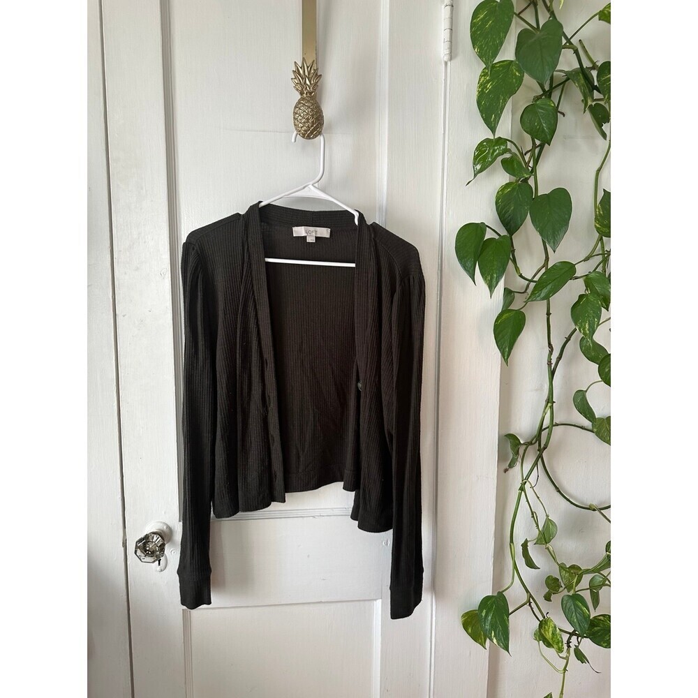 Loft women’s size large black sweater